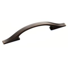 Conrad 3-3/4 Inch Center to Center Oil Rubbed Bronze Cabinet Pull Conrad 3-3/4 Inch Center to Center Oil Rubbed Bronze Cabinet Pull