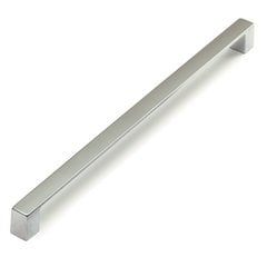 Italian Designs Classico 12-5/8 Inch Center to Center Matte Chrome Cabinet Pull Italian Designs Classico 12-5/8 Inch Center to Center Matte Chrome Cabinet Pull