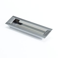 Seize 6-5/16 Inch Center to Center Polished Chrome Cabinet Pull Seize 6-5/16 Inch Center to Center Polished Chrome Cabinet Pull