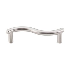 Nouveau 3 Inch Center to Center Brushed Satin Nickel Cabinet Pull Nouveau 3 Inch Center to Center Brushed Satin Nickel Cabinet Pull