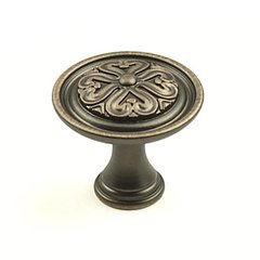 Iris 1-3/16 Inch Diameter Antique Bronze Copper Cabinet Knob Iris 1-3/16 Inch Diameter Antique Bronze Copper Cabinet Knob