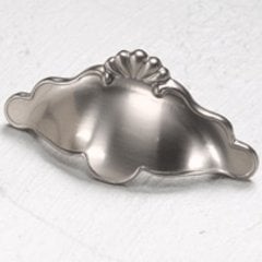 Montcalm Forged Solid Brass 3 Inch Center to Center Satin Nickel Cabinet Pull Montcalm Forged Solid Brass 3 Inch Center to Center Satin Nickel Cabinet Pull