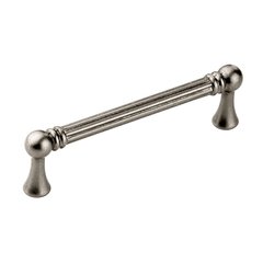 Vasari 3-3/4 Inch Center to Center Antique Nickel Cabinet Pull Vasari 3-3/4 Inch Center to Center Antique Nickel Cabinet Pull