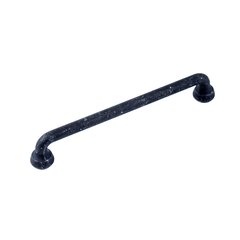 Raw Authentic Pull 6-5/16 inch Center to Center Matte Black Steel Raw Authentic Pull 6-5/16 inch Center to Center Matte Black Steel