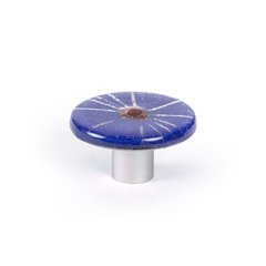Radiants 1-7/8 Inch Diameter Dark Blue Cabinet Knob Radiants 1-7/8 Inch Diameter Dark Blue Cabinet Knob