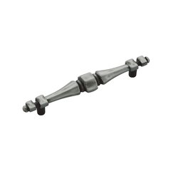Cavalier 4-1/4 Inch Center to Center Antique Pewter Cabinet Pull Cavalier 4-1/4 Inch Center to Center Antique Pewter Cabinet Pull