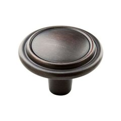 Knob 1-1/4" Dia Oil Rubbed Bronze Knob 1-1/4" Dia Oil Rubbed Bronze