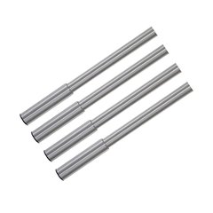 Studio Table Leg Set Brushed Chrome 24"-31" H Studio Table Leg Set Brushed Chrome 24"-31" H
