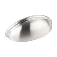 Florence 3 Inch Center to Center Satin Nickel Cabinet Cup Pull Florence 3 Inch Center to Center Satin Nickel Cabinet Cup Pull