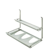 Wine Bottle/Glass Shelf For Backsplash Rail System Stainles Wine Bottle/Glass Shelf For Backsplash Rail System Stainles