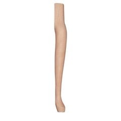Queen Anne Style Leg 21 inch H-Ash Queen Anne Style Leg 21 inch H-Ash