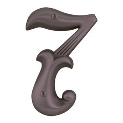 Alhambra House Number Seven Aged Bronze Alhambra House Number Seven Aged Bronze