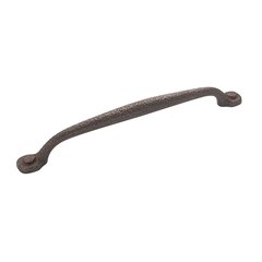 Refined Rustic Pull 8-13/16" C/C Rustic Iron Refined Rustic Pull 8-13/16" C/C Rustic Iron