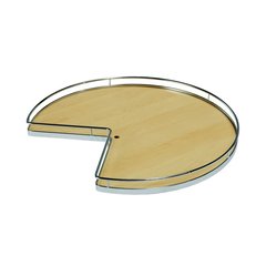 Super Susan Pie Cut Lazy Susan Set 32 inch Maple/Champagne Super Susan Pie Cut Lazy Susan Set 32 inch Maple/Champagne