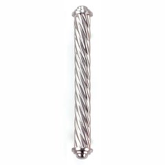pewter capri cabinet inch center pull knob length