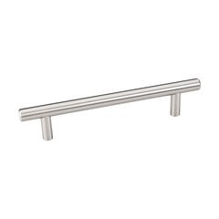 Naples 5-1/16 Inch Center to Center Satin Nickel Cabinet Pull Naples 5-1/16 Inch Center to Center Satin Nickel Cabinet Pull