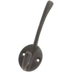 Modern Hook 7/8 inch Center to Center Oil Rubbed Bronze Modern Hook 7/8 inch Center to Center Oil Rubbed Bronze