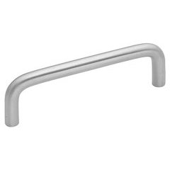 Wire Pulls Pull 3-1/2 inch Center to Center Satin Chrome Wire Pulls Pull 3-1/2 inch Center to Center Satin Chrome