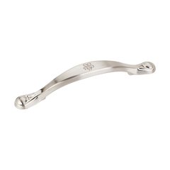 Luxe 3-3/4 Inch Center to Center Satin Nickel Cabinet Pull Luxe 3-3/4 Inch Center to Center Satin Nickel Cabinet Pull