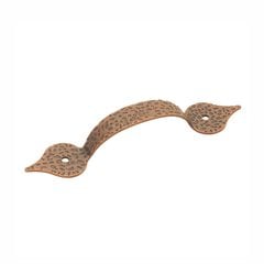 Southwest Lodge Pull 3-1/4 inch Center to Center Antique Copper Southwest Lodge Pull 3-1/4 inch Center to Center Antique Copper