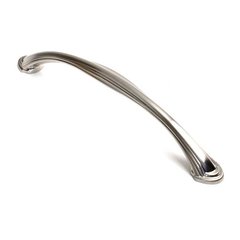Isis 6-5/16 Inch Center to Center Satin Nickel Cabinet Pull Isis 6-5/16 Inch Center to Center Satin Nickel Cabinet Pull