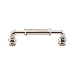 Devon Brixton Pull 3 3/4 inch Center to Center Brushed Satin Nickel Devon Brixton Pull 3 3/4 inch Center to Center Brushed Satin Nickel