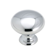 Brass Classics 1 Inch Diameter Polished Chrome Cabinet Knob Brass Classics 1 Inch Diameter Polished Chrome Cabinet Knob