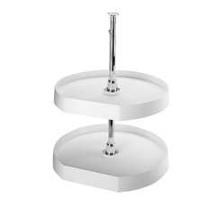 6270 2-Shelf D-Shape White - 22" 6270 2-Shelf D-Shape White - 22"