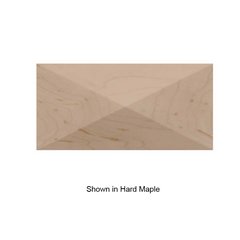 Small Apex Tile Unfinished Cherry Small Apex Tile Unfinished Cherry