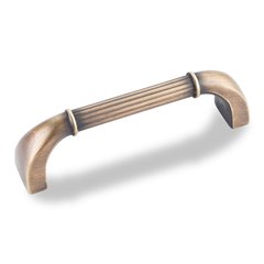 Cordova 3-3/4 Inch Center to Center Antique Brushed Satin Brass Cabinet Pull Cordova 3-3/4 Inch Center to Center Antique Brushed Satin Brass Cabinet Pull