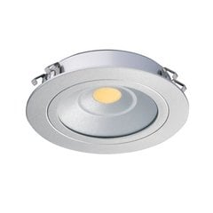 Loox 24V Recess Mount LED Daylight White Silver Finish Loox 24V Recess Mount LED Daylight White Silver Finish