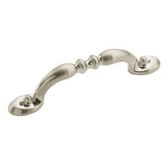 Brass & Sterling Traditions 3 Inch Center to Center Sterling Nickel Cabinet Pull Brass & Sterling Traditions 3 Inch Center to Center Sterling Nickel Cabinet Pull