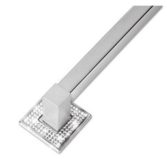 Ritz 31-1/2 Inch Center to Center Diamond Chrome Cabinet Pull Ritz 31-1/2 Inch Center to Center Diamond Chrome Cabinet Pull