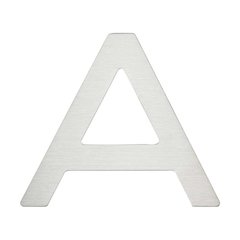 Paragon House Letter "A inch Stainless Steel Paragon House Letter "A inch Stainless Steel
