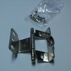 Full Inset Ball Tip Hinge Nickel - Sold Each Full Inset Ball Tip Hinge Nickel - Sold Each