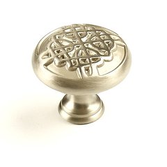 Highlander 1-3/8 Inch Diameter Dull Satin Nickel Cabinet Knob Highlander 1-3/8 Inch Diameter Dull Satin Nickel Cabinet Knob