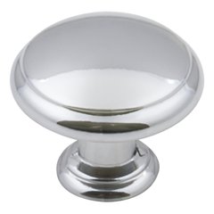 Gatsby Cabinet Knob 1-3/16" Dia Polished Chrome Gatsby Cabinet Knob 1-3/16" Dia Polished Chrome