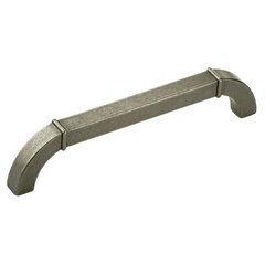 Vasari 5-1/16 Inch Center to Center Antique Nickel Cabinet Pull Vasari 5-1/16 Inch Center to Center Antique Nickel Cabinet Pull