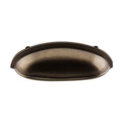 Somerset 3 Inch Center to Center German Bronze Cabinet Cup Pull Somerset 3 Inch Center to Center German Bronze Cabinet Cup Pull