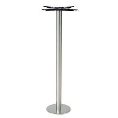 8" Round Bolt Down Table Base - Stainless Steel 40-1/8" H 8" Round Bolt Down Table Base - Stainless Steel 40-1/8" H