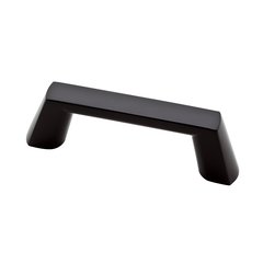 Soft Modern Pull 3 inch Center to Center Flat Black Soft Modern Pull 3 inch Center to Center Flat Black