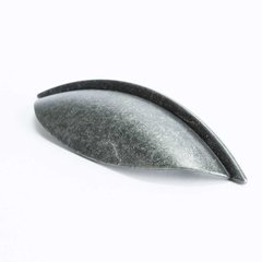 Euro Rustica 2-1/2 Inch Center to Center Rustic Iron Cabinet Cup Pull Euro Rustica 2-1/2 Inch Center to Center Rustic Iron Cabinet Cup Pull