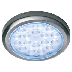 Luminoso 12V LED Surface Mount Spot Brushed Steel/Cool White Luminoso 12V LED Surface Mount Spot Brushed Steel/Cool White