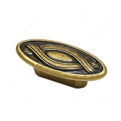 Art Deco 1-1/4 Inch Center to Center Florence Cabinet Pull Art Deco 1-1/4 Inch Center to Center Florence Cabinet Pull