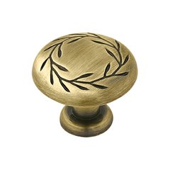 Inspirations 1-3/4 Inch Diameter Elegant Brass Cabinet Knob Inspirations 1-3/4 Inch Diameter Elegant Brass Cabinet Knob