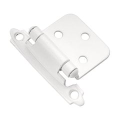Variable Overlay Hinge Pair White Self Close Variable Overlay Hinge Pair White Self Close