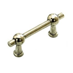 Chemin de Fer 2-1/2 Inch Center to Center Natural Britannium Cabinet Pull Chemin de Fer 2-1/2 Inch Center to Center Natural Britannium Cabinet Pull
