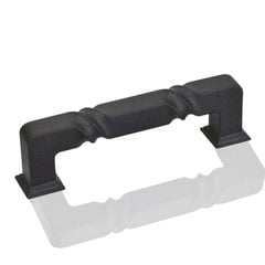 Tahoe 3-3/4 Inch Center to Center Black Cabinet Pull Tahoe 3-3/4 Inch Center to Center Black Cabinet Pull
