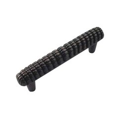 Textures 3 Inch Center to Center Oil Rubbed Bronze Cabinet Pull Textures 3 Inch Center to Center Oil Rubbed Bronze Cabinet Pull