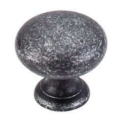 Somerset 1-1/4 Inch Diameter Black Iron Cabinet Knob Somerset 1-1/4 Inch Diameter Black Iron Cabinet Knob